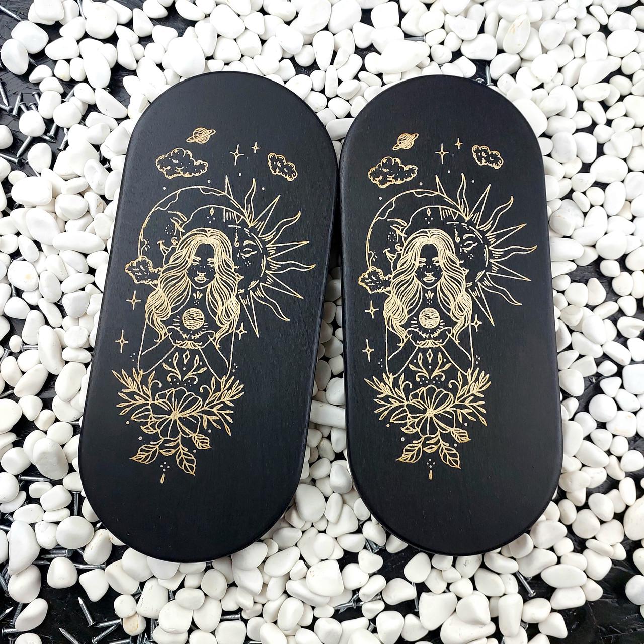 Доски Садху с оцинкованными гвоздями шаг 10 мм с чехлом Черный (2268150574)