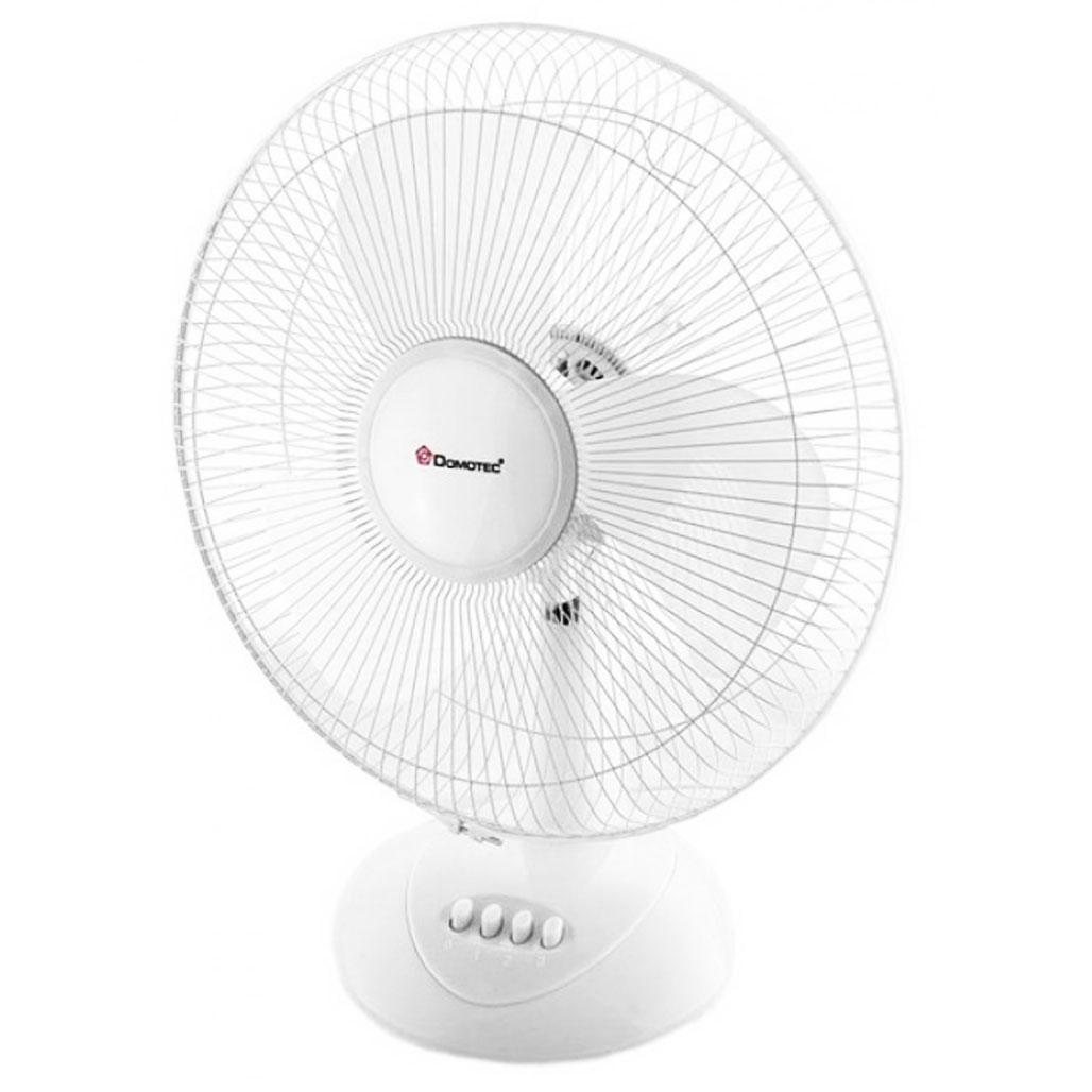 Вентилятор настольный Domotec MS - 1626 3 скорости Белый