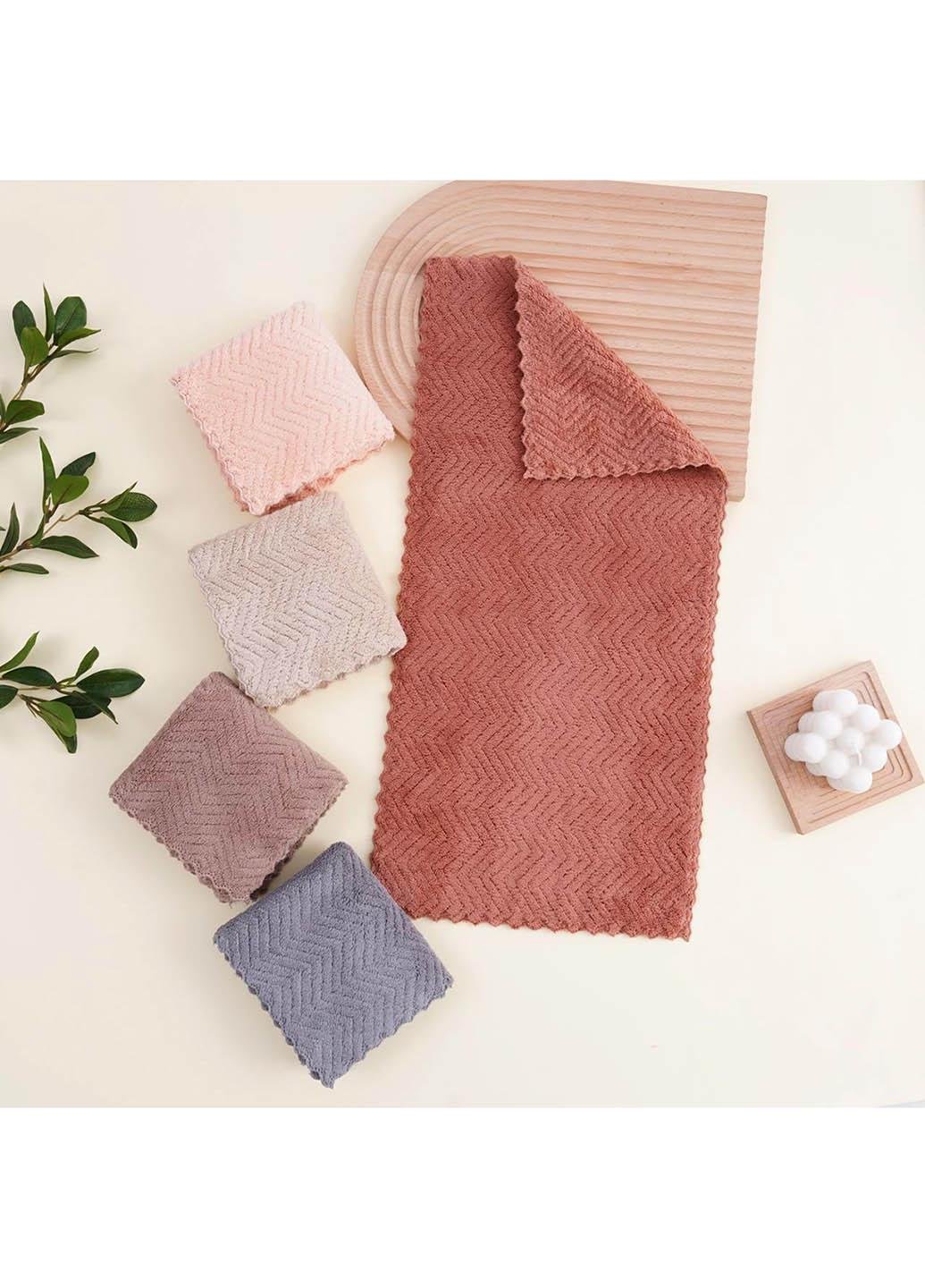 Набор кухонных салфеток микрофибра 5 шт. 50х25 см