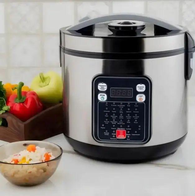 Мультиварка Crownberg СВ-5528 5 л 1000 Вт 320x220x270 мм 30 програм антипригарна (opt-103935)