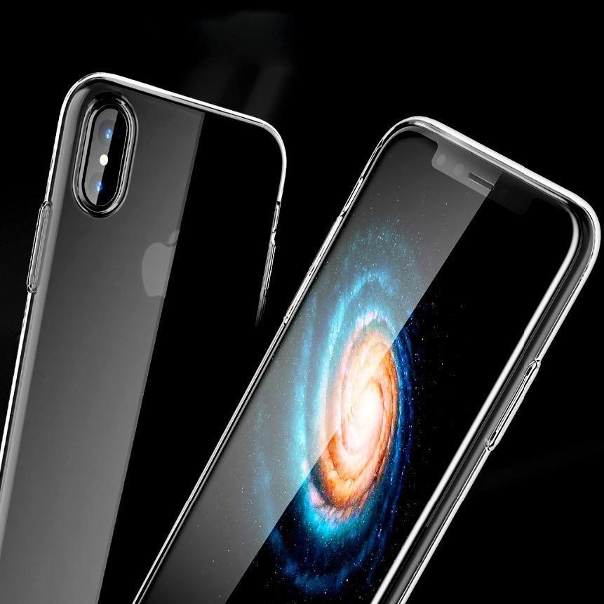 Прозрачный Чехол iPhone X (ультратонкий силиконовый) (05879) - фото 11