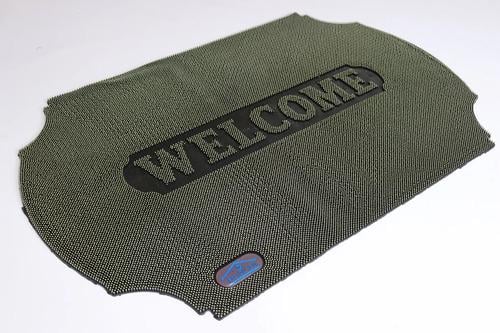 Коврик резиновый грязезащитный с шипами 90х60х1 см (1878/grey)