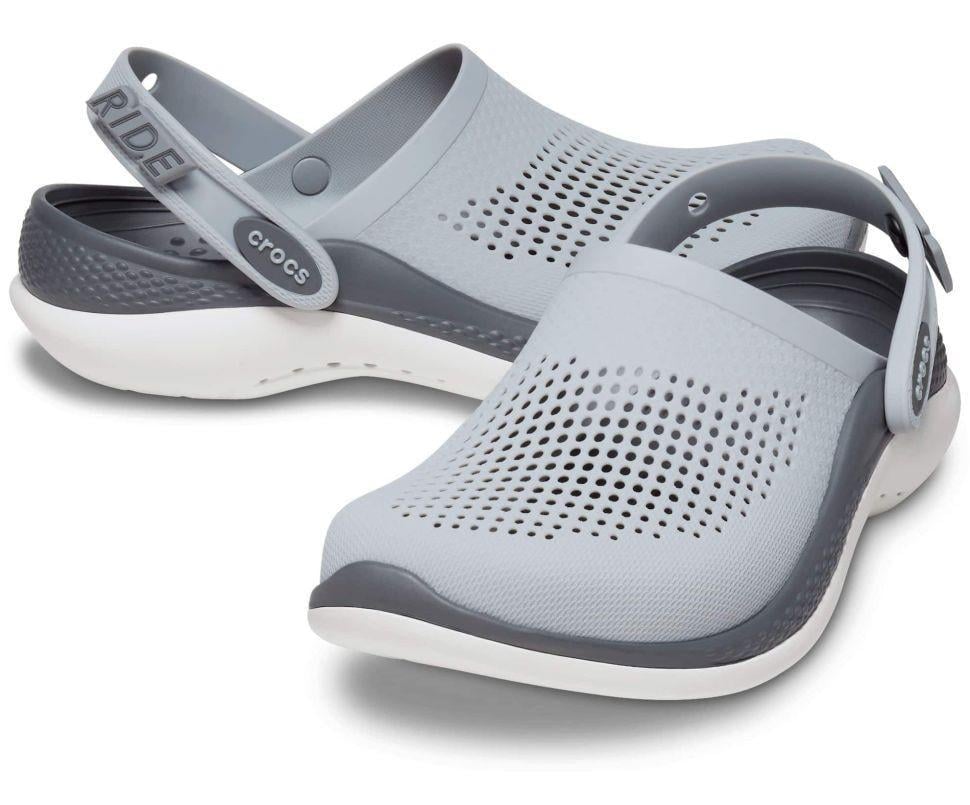 Сабо чоловічі Crocs Literide Clog 360 р. 40-41 Сірий (6615)