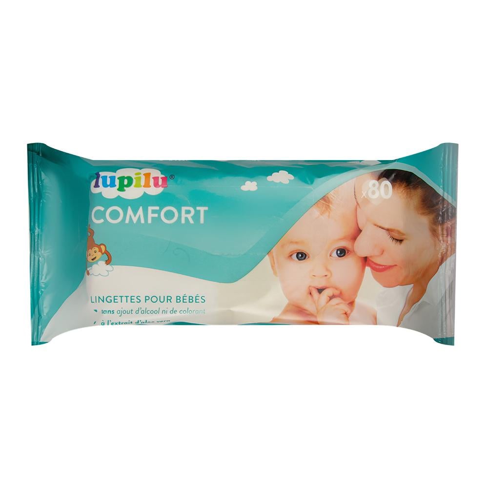 Вологі серветки Lupilu Comfort 80 шт.