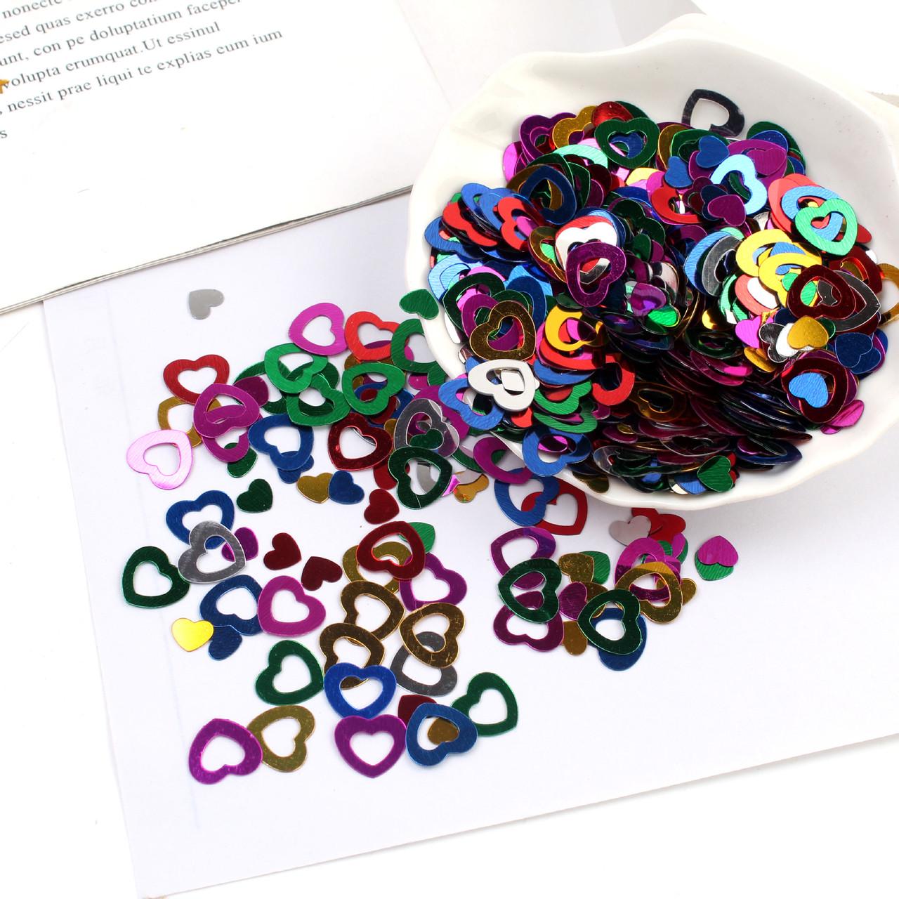 Метафан конфетти Сердечки 15 г Разноцветный (2531/3)