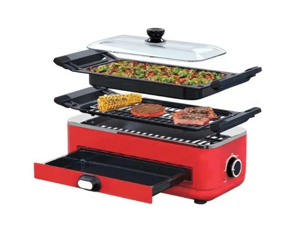 Гриль электрическая HuoHou HU0202 Multifunctional Grill (HU0202) - фото 3