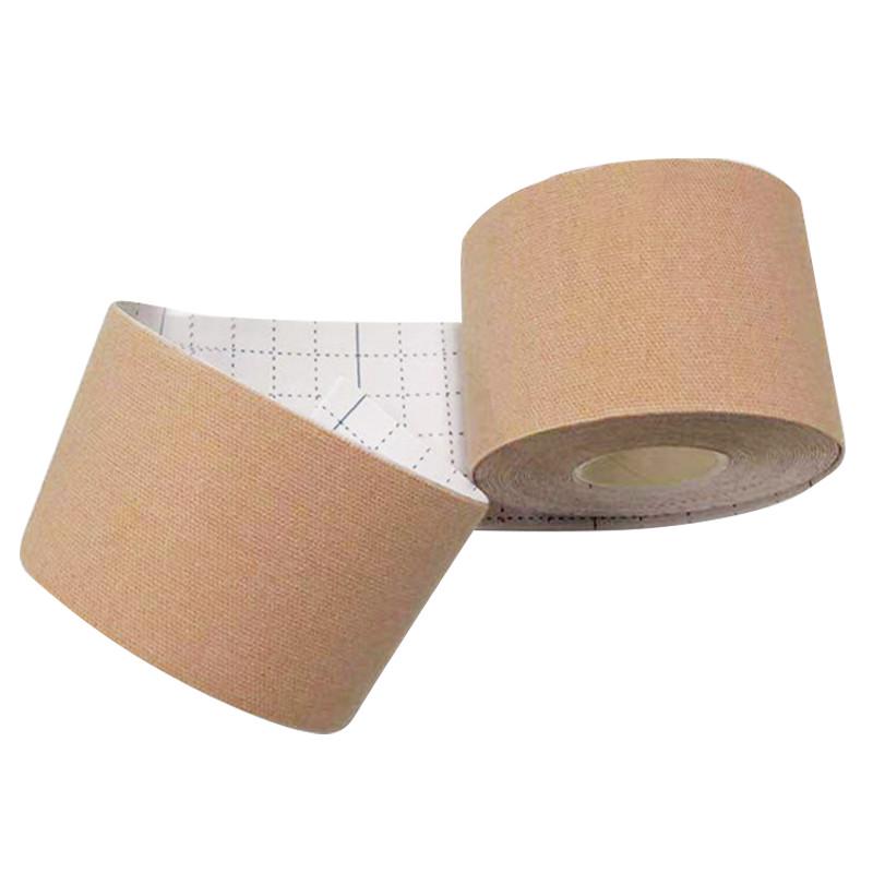 Тейп кінезіологічний Lesko для підтримки грудей 10 см/5 м Бежевий (24366728) Тейп кінезіологічний Lesko для підтримки грудей 10 см/5 м Бежевий (24366728)