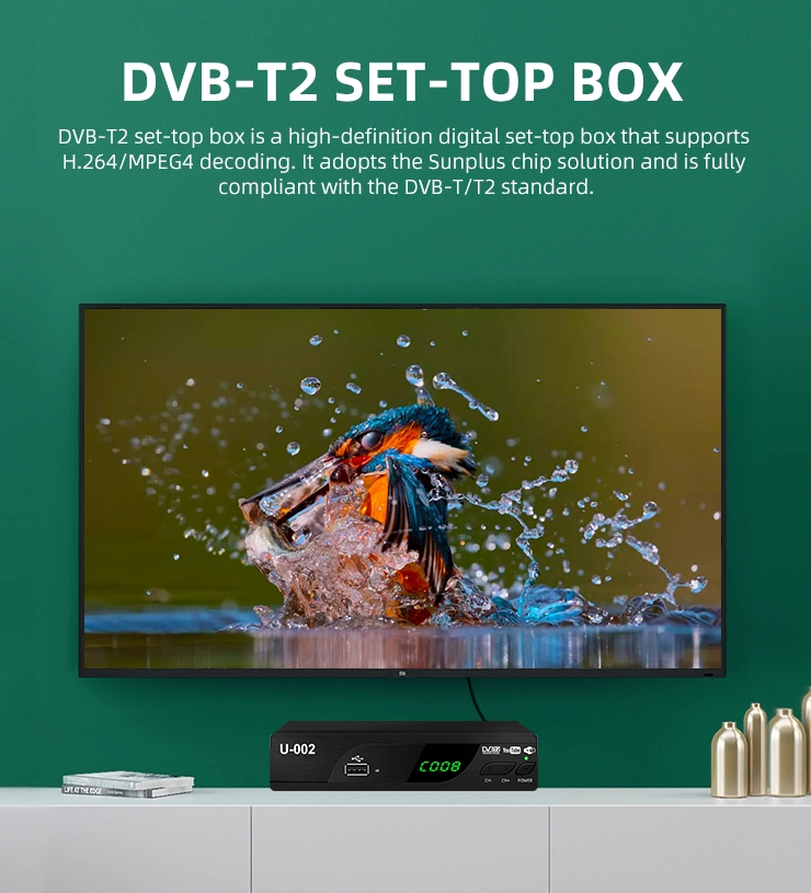 Тюнер DVB-T2 U-0002 IPTV WiFi FullHD - фото 5