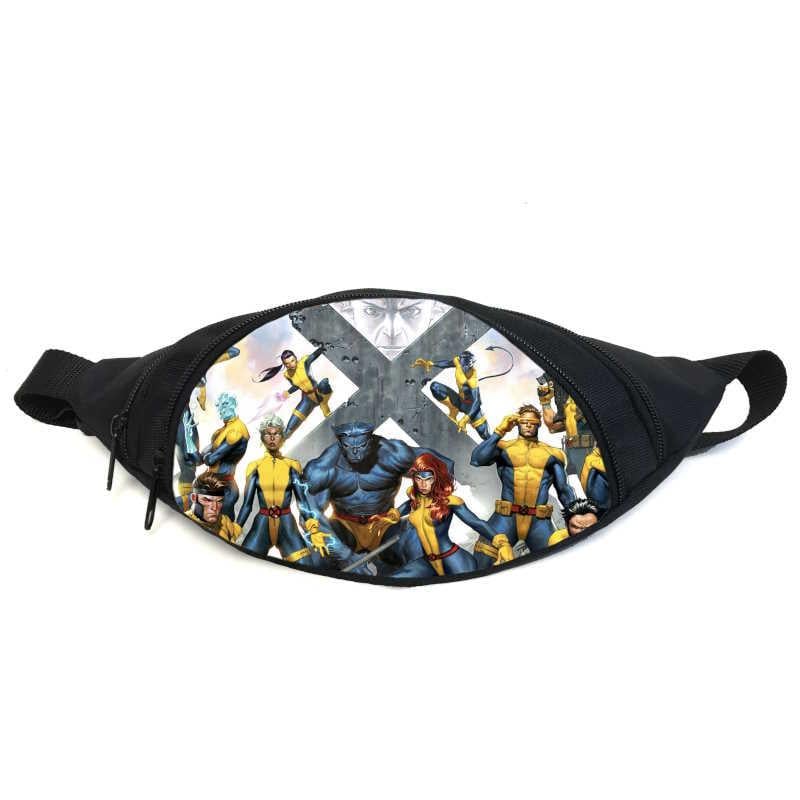 Поясная сумка-бананка Cappuccino Toys Люди-Х GB X-men 06 Черный (2447623957)