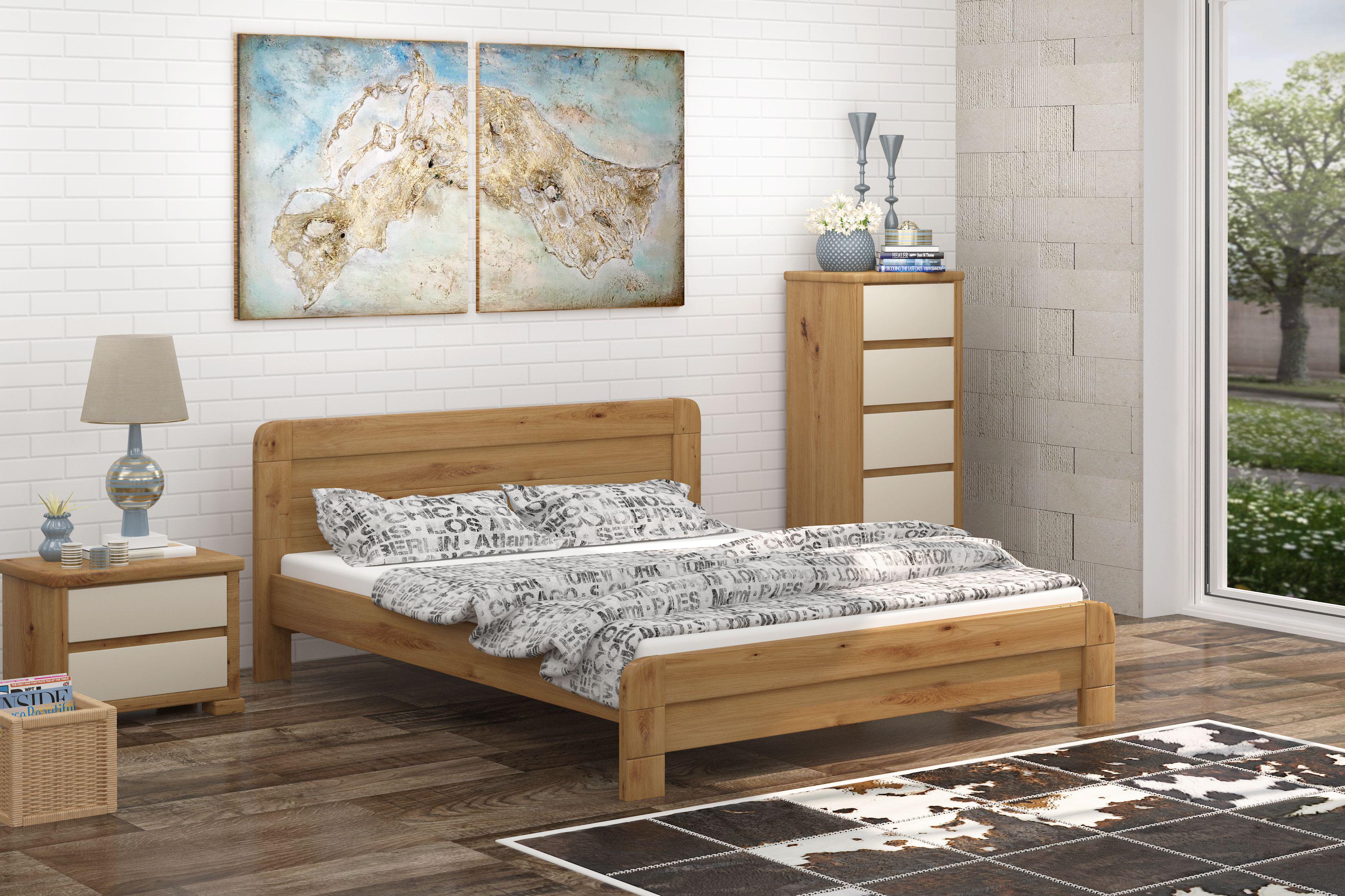 Кровать двуспальная деревянная Mebigrand Тоскана 140х190 см Орех светлый (MBG-1671) Кровать двуспальная деревянная Mebigrand Тоскана 140х190 см Орех светлый (MBG-1671)