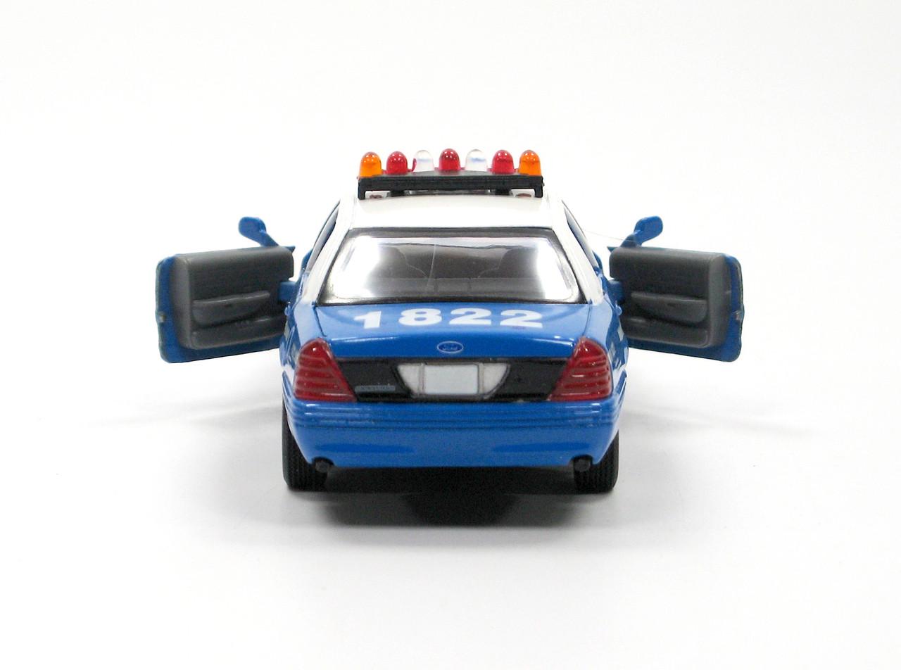 Машина металева KT5342A Ford Crown Victoria Interceptor Blue - фото 4