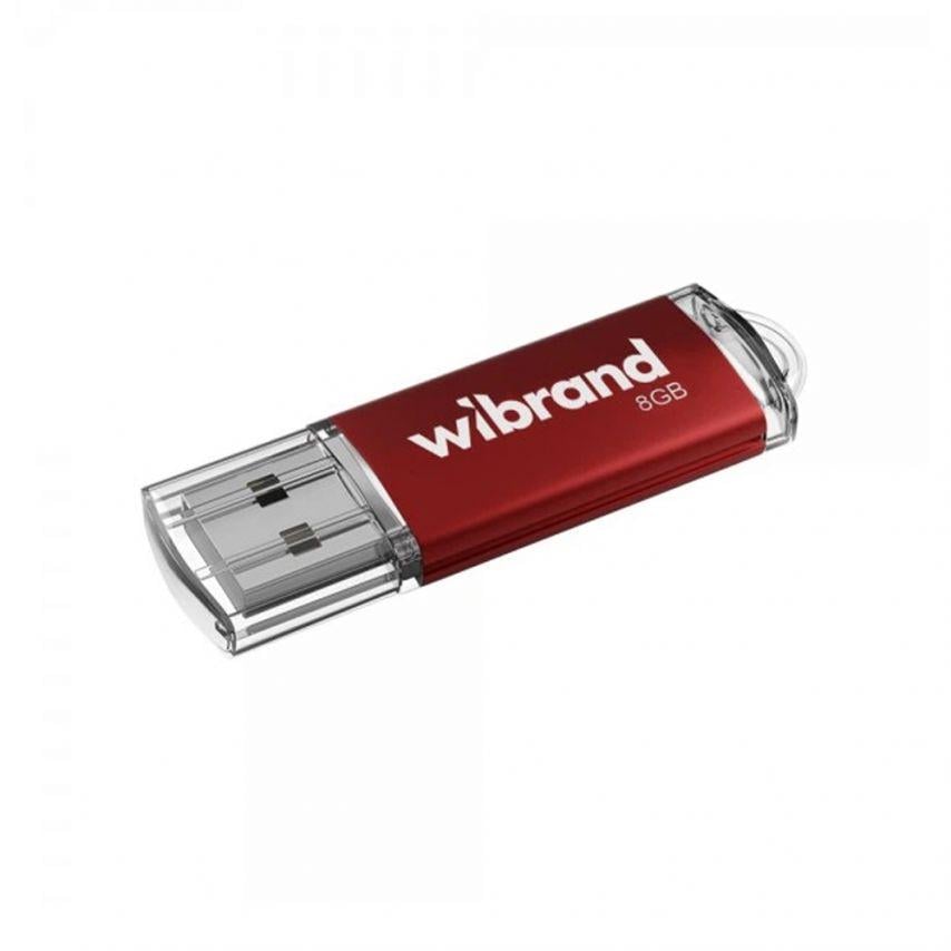 Флеш-пам'ять USB Wibrand Сougar 8GB USB 2.0 Red (2710000352044) Флеш-пам'ять USB Wibrand Сougar 8GB USB 2.0 Red (2710000352044)