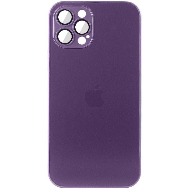 Протиударний Чохол TPU+Glass Sapphire matte case для Apple iPhone 11 Pro Max (6.5") Deep Purple