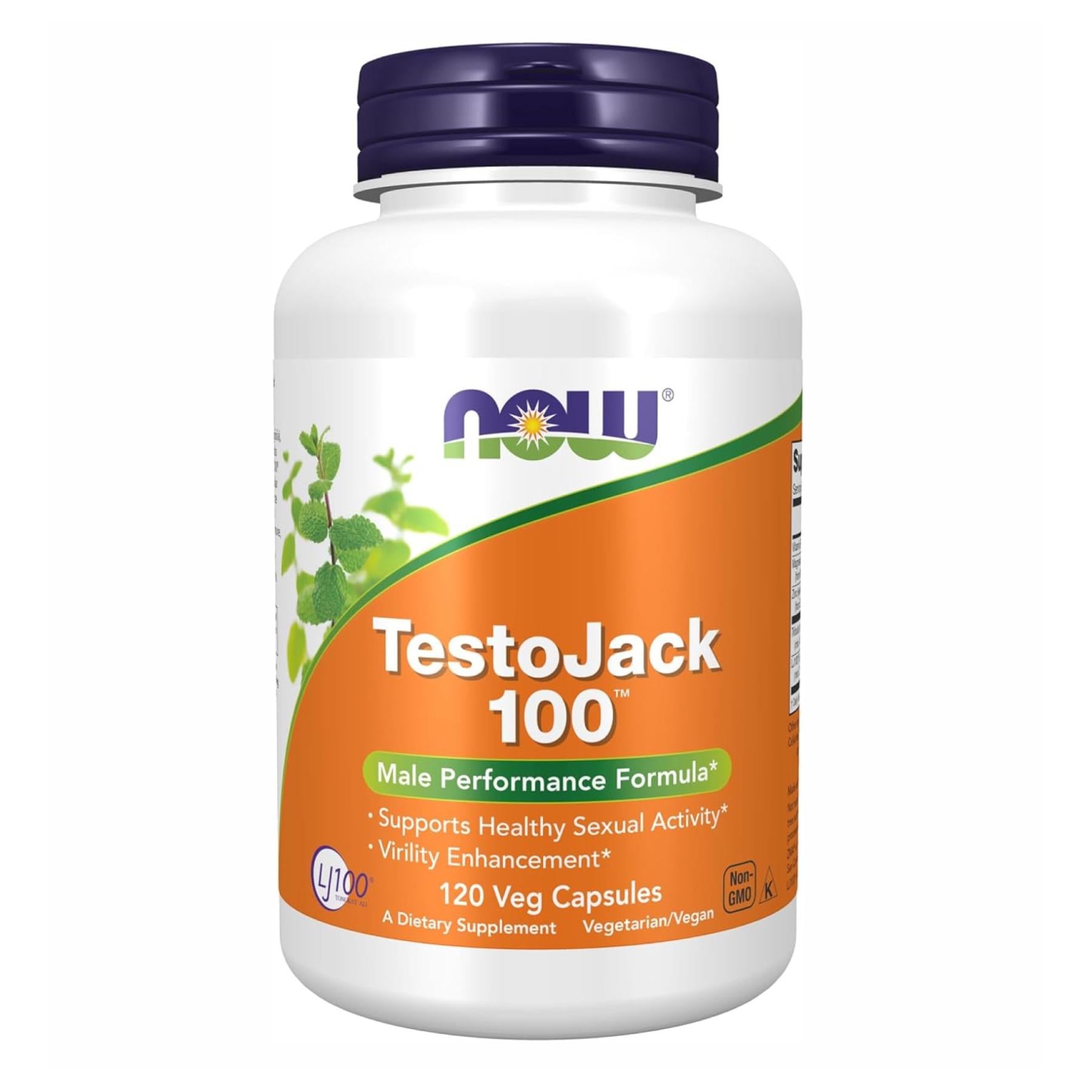 Натуральная добавка Testo Jack 100 120 vcaps (2022-10-0681)