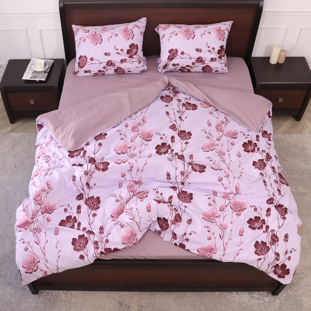 Комплект постільної білизни ТМ Черешенька із бязі Gold полуторний 150х220 cм (40125)