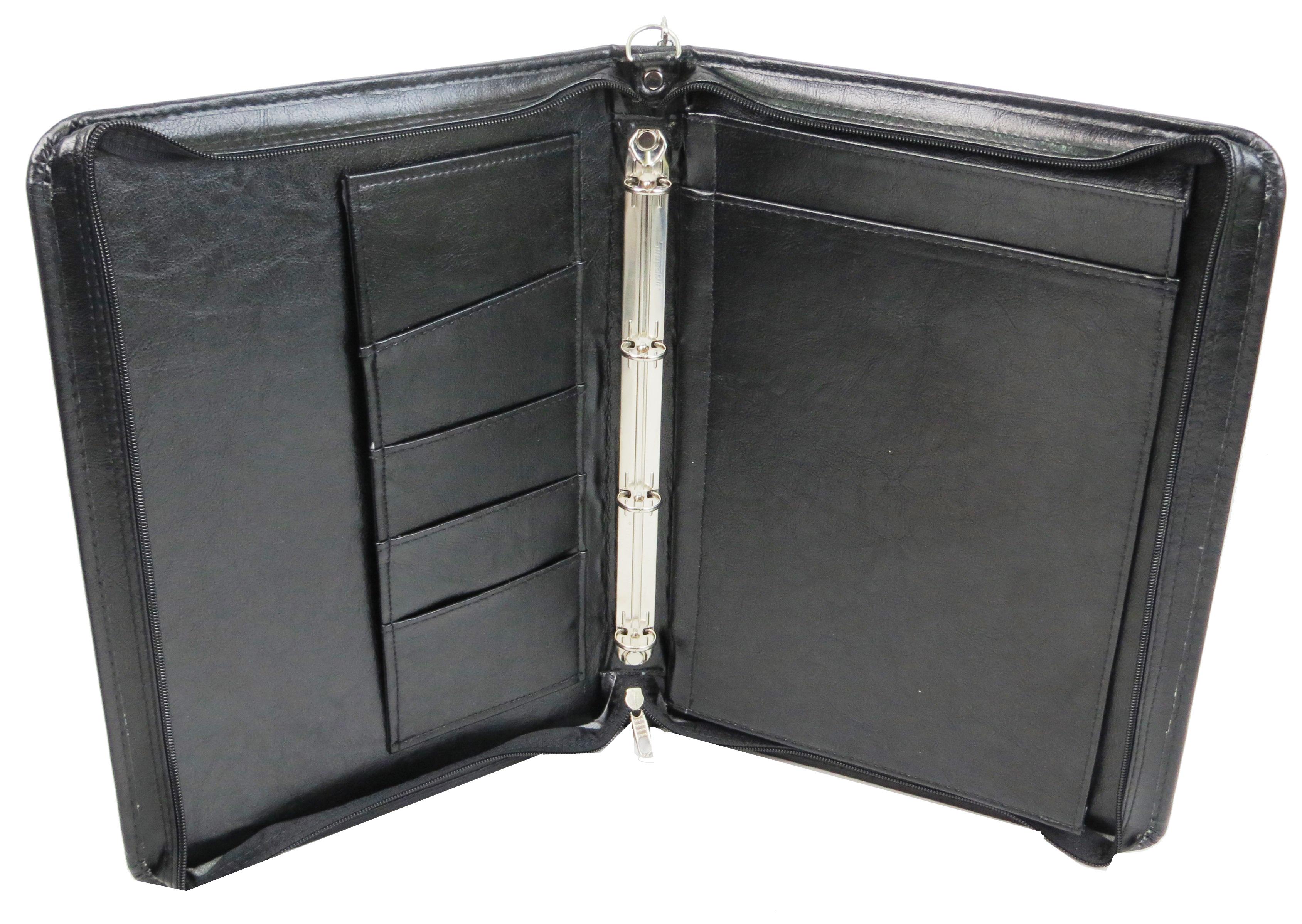 Папка деловая Exclusive для документов из экокожи Черный (710800-5 black) - фото 3