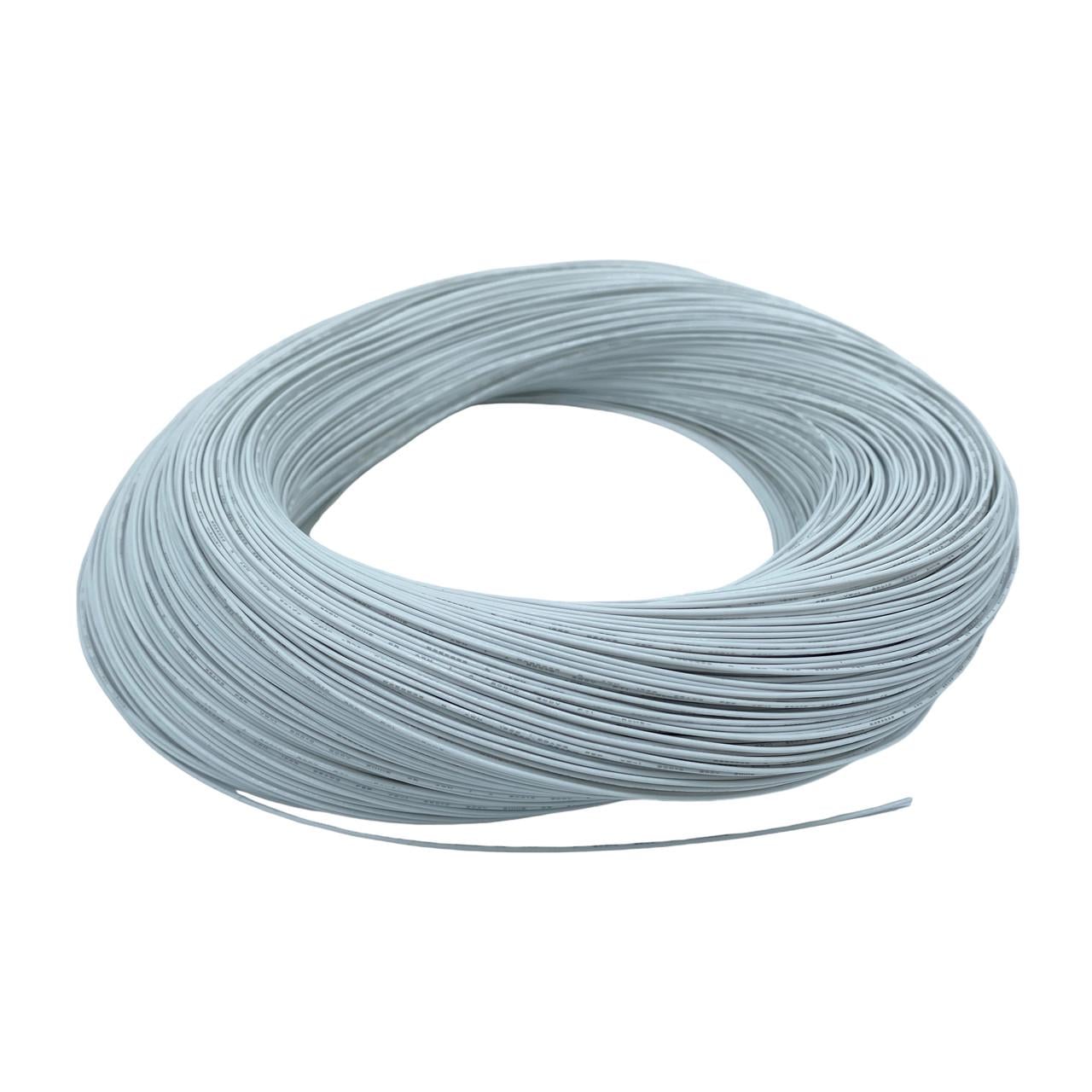 Кабель 28AWG UL 1332 провод 0,08 мм2 медь луженый изоляция фторопласт многожильный 1 м Белый (2341370190) Кабель 28AWG UL 1332 провод 0,08 мм2 медь луженый изоляция фторопласт многожильный 1 м Белый (2341370190)