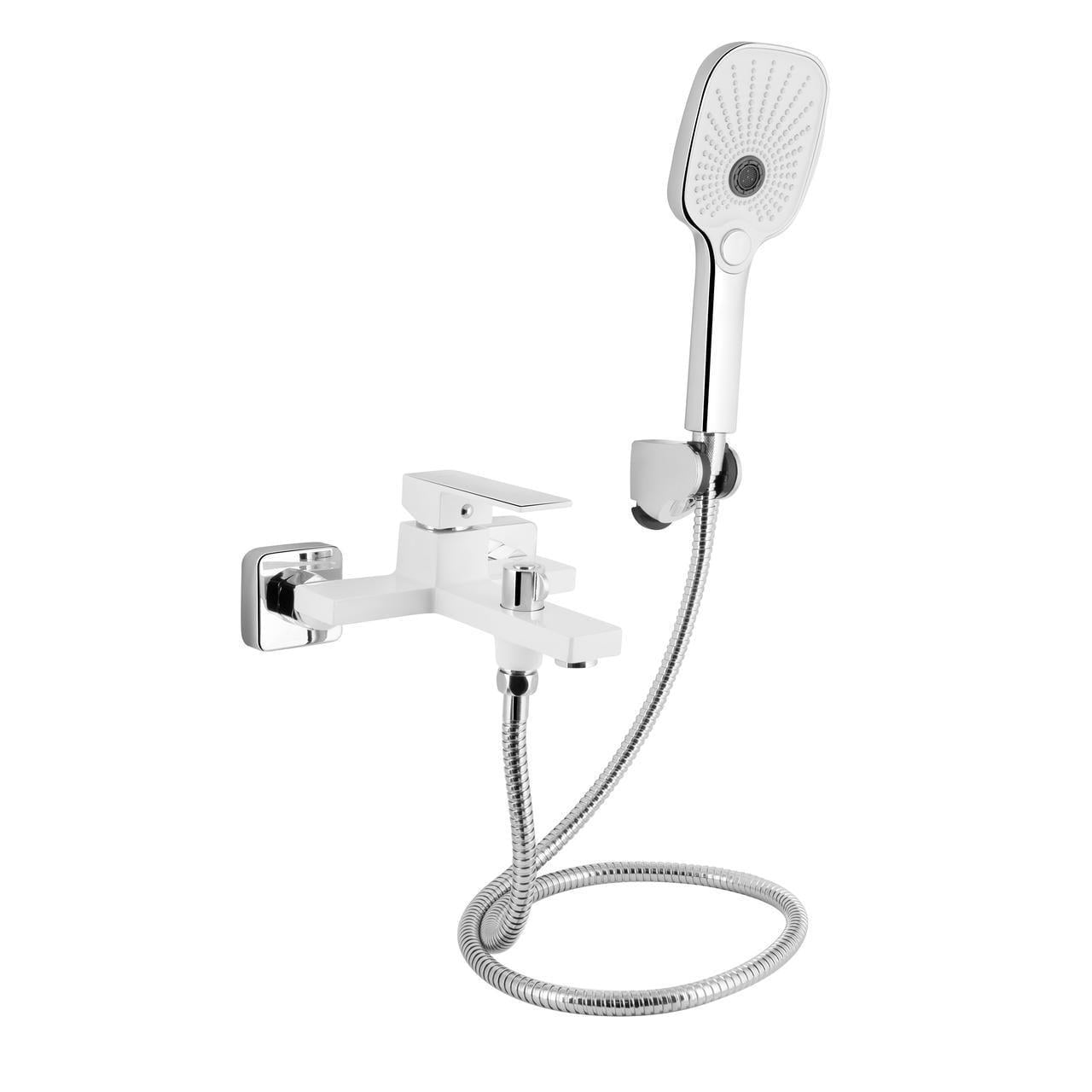 Смеситель для ванной Qtap Gemini с душевым гарнитуром (QTGEM259CRW45683) Смеситель для ванной Qtap Gemini с душевым гарнитуром (QTGEM259CRW45683)