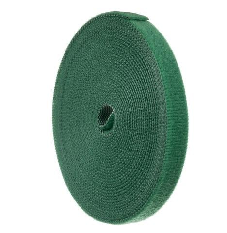 Лента-липучка для крепления растений томатов и цветов 1х500 см Зеленый