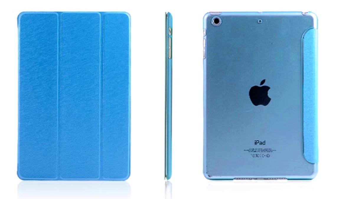 Чохол Smart Case Frosted Silk для iPad Air/Air 2/New 9,7" 2017/2018 Blue - фото 2