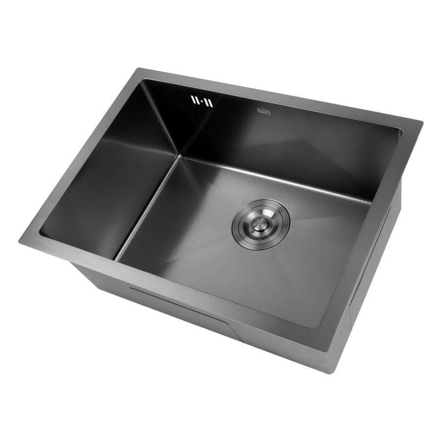 Мойка для кухни интегрированная Nett NBS-5742U Decor Honeycomb нержавеющая сталь 1 мм Черный (NET-044520) Мойка для кухни интегрированная Nett NBS-5742U Decor Honeycomb нержавеющая сталь 1 мм Черный (NET-044520)