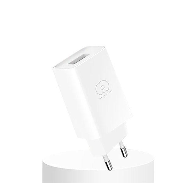 Зарядное устройство сетевое WUW С147 1USB 2.4A Белый (209-00115)