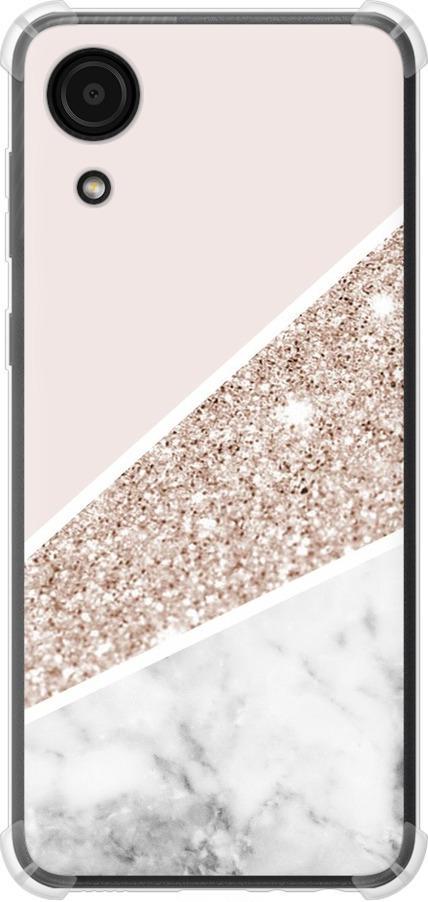 Чехол на Samsung Galaxy A03 Core A032F Пастельный мрамор (4342sp-2539-42517)