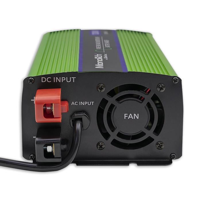 Автомобільний інвертор Qoltec UPS 12V 230V 600W/1200W (51941) - фото 2 Автомобільний інвертор Qoltec UPS 12V 230V 600W/1200W (51941) - фото 2