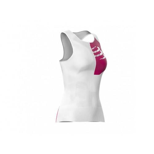 Майка женская для спорта с карманом на спине Triathlon Postural Ultra Tank Top W S Белый (54db2575)