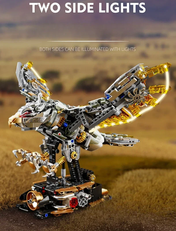 Конструктор механический двусторонний MJI Орел EAGLE 1168 деталей - фото 7 Конструктор механический двусторонний MJI Орел EAGLE 1168 деталей - фото 7