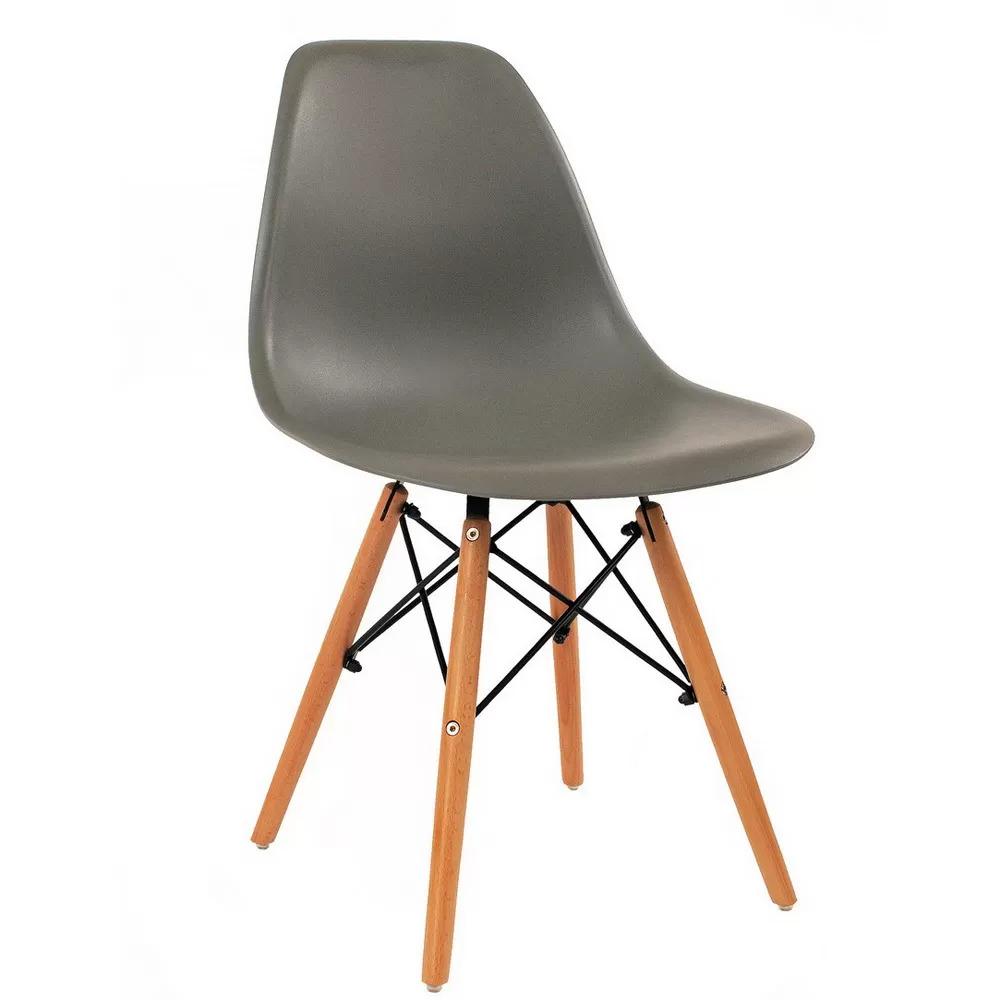 Стул EAMES 21 BEECH Серый (113048)