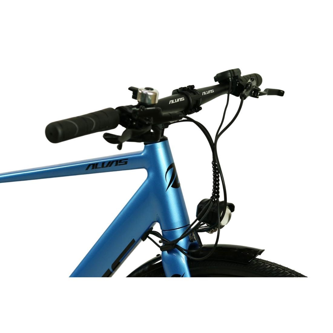 Електровелосипед Alvas RANGER 840 28"/17" Синій - фото 2