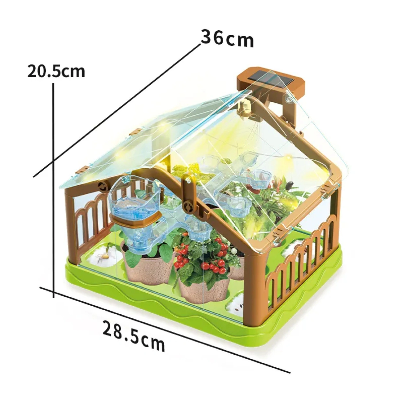 Детский садоводческий набор с мини-теплицей на солнечной энергии (29074589) - фото 2 Детский садоводческий набор с мини-теплицей на солнечной энергии (29074589) - фото 2