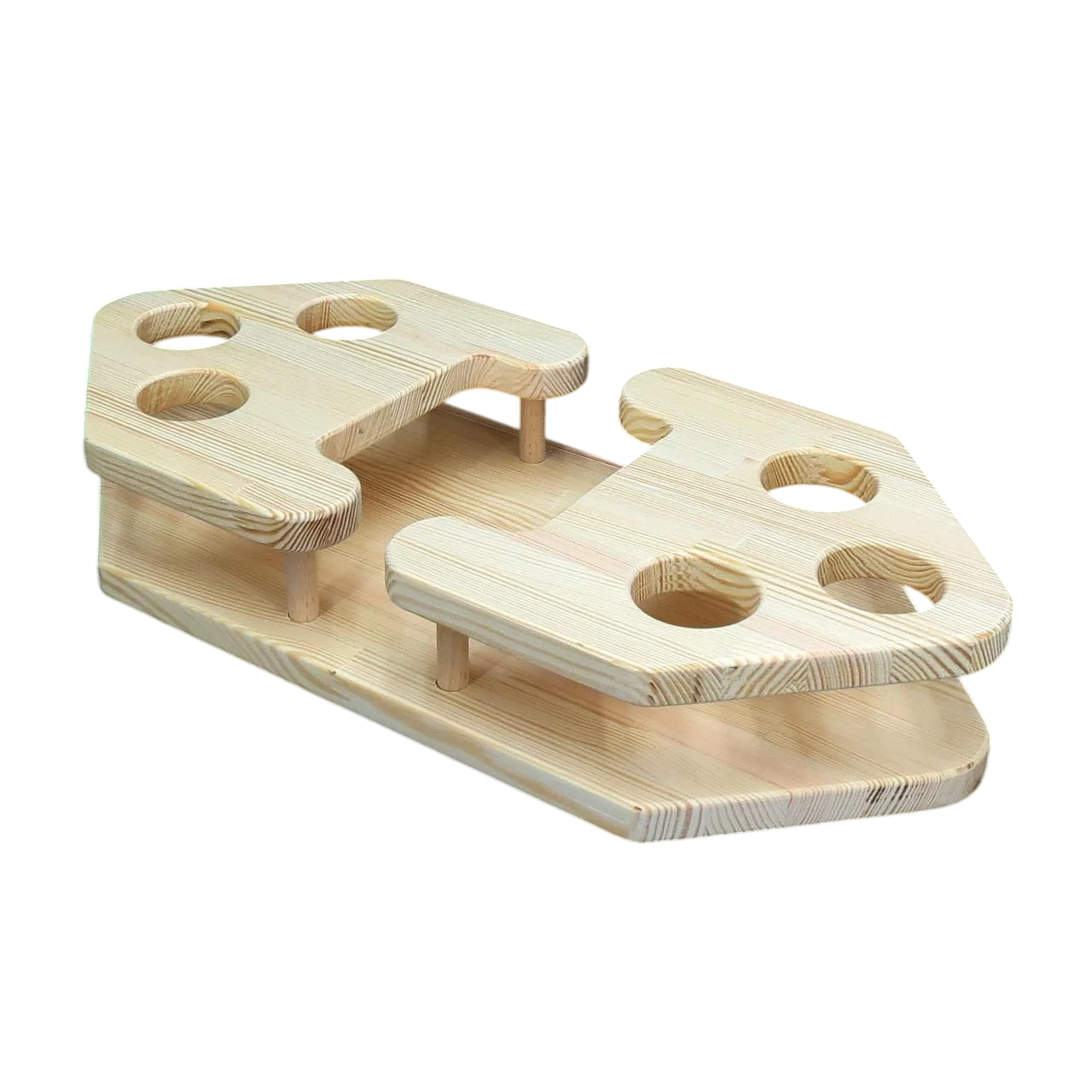 Подставка для рюмок из дерева Тадео 40 Бланже (НБС-400601) Подставка для рюмок из дерева Тадео 40 Бланже (НБС-400601)