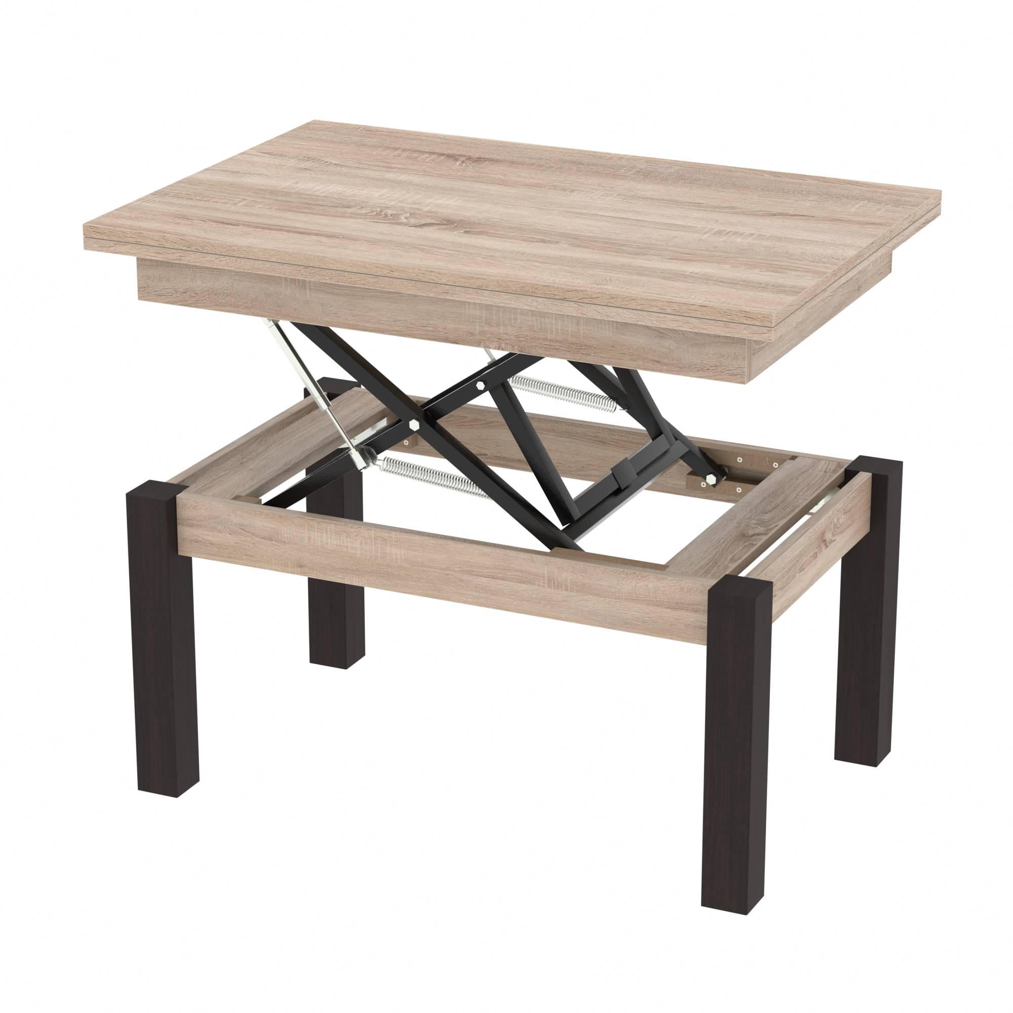 Стол-трансформер БАТТЕРФЛАЙ Дуб сонома/Венге (960231)