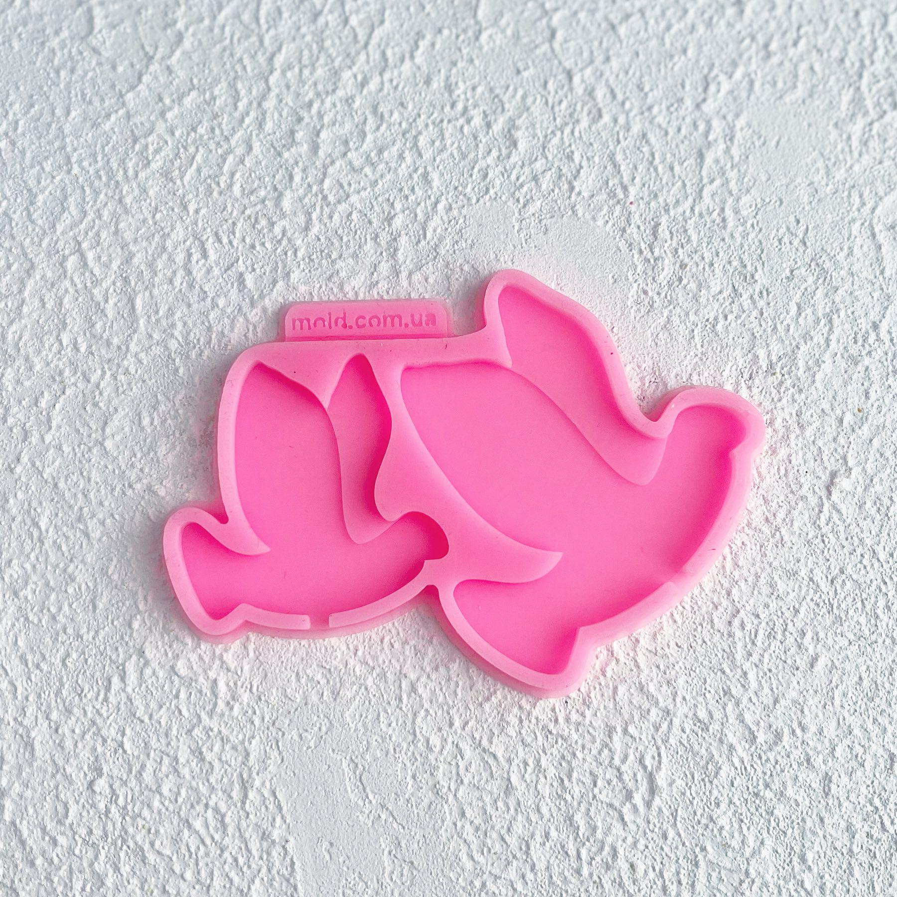 Молд силиконовый Леденцы Голуби (8718)