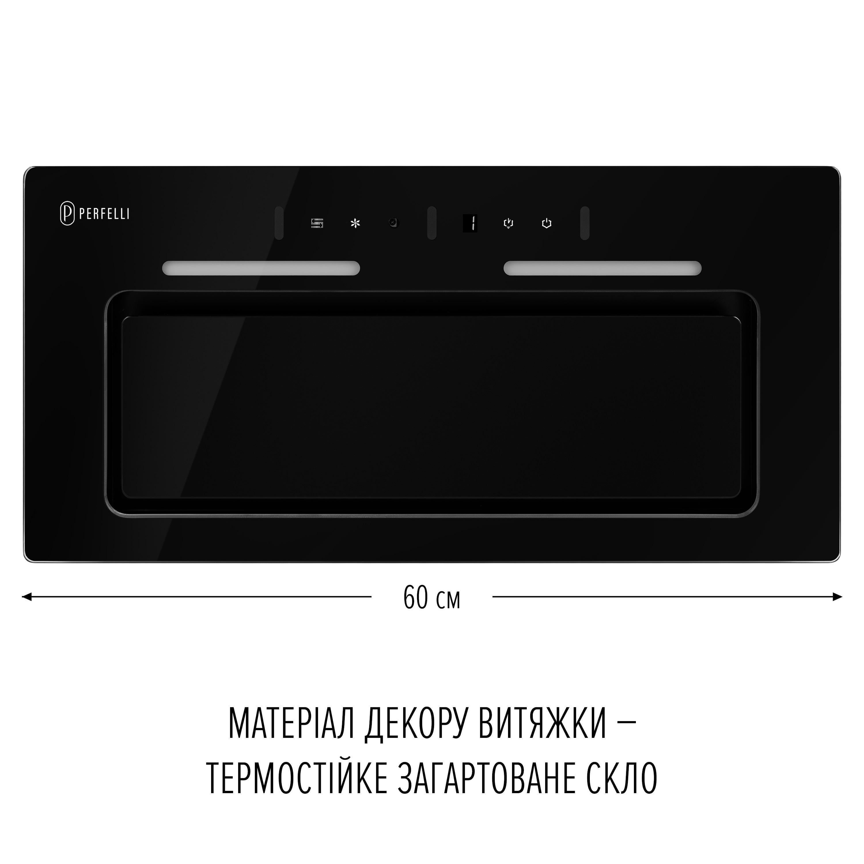 Вытяжка PERFELLI NUOVA 6JWRB NERO - фото 2