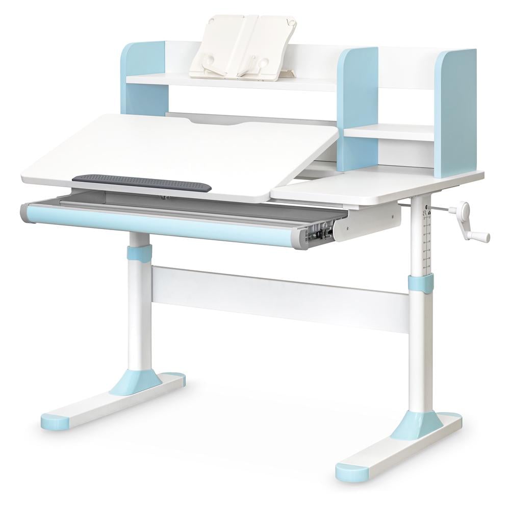 Парта детская школьная Evo-kids TH-330 BD C-3 с тумбой Голубой (TH-330 Z+BD C3_BLUE) - фото 4 Парта детская школьная Evo-kids TH-330 BD C-3 с тумбой Голубой (TH-330 Z+BD C3_BLUE) - фото 4