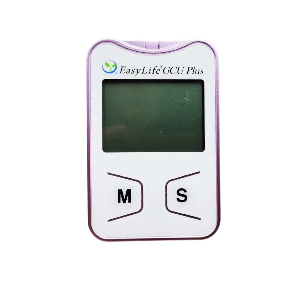 Измеритель уровня глюкозы в крови/общего холестерина/мочевой кислоты EASYLIFE GCU PLUS