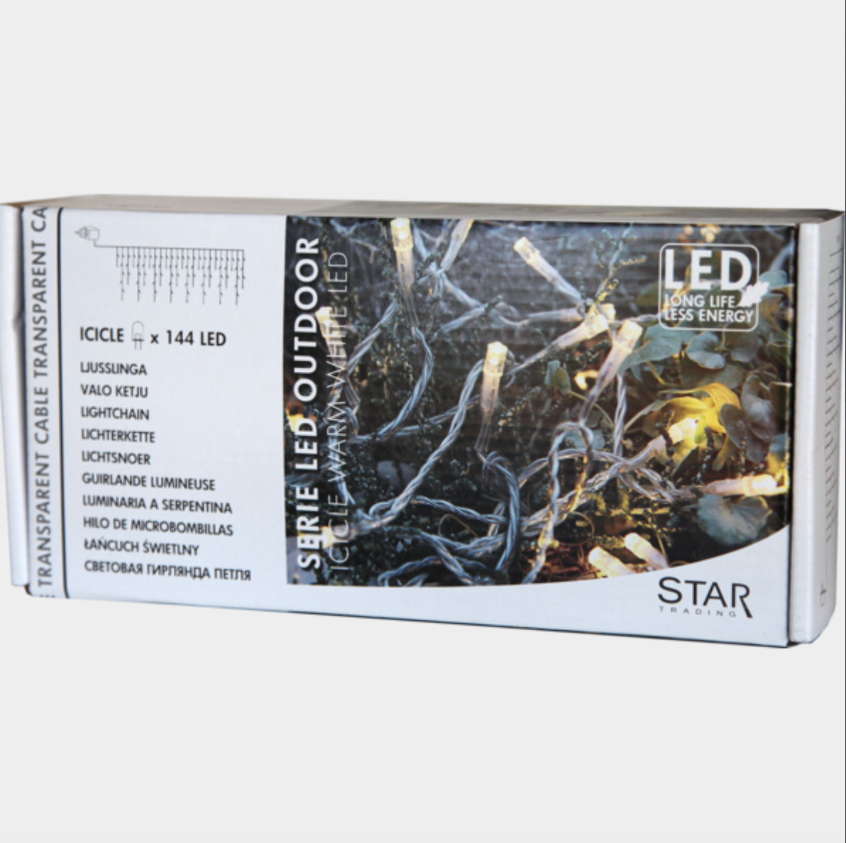 Гирлянда дождик Serie LED 4х0,4 м (499-56) - фото 2