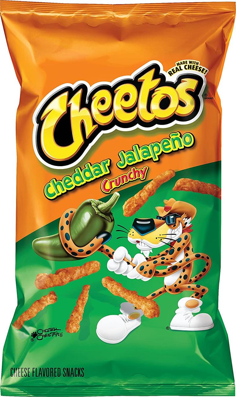 Чипсы Cheetos Crunchy Cheddar Jalapeño Cheese 240,9 г (1260006579)