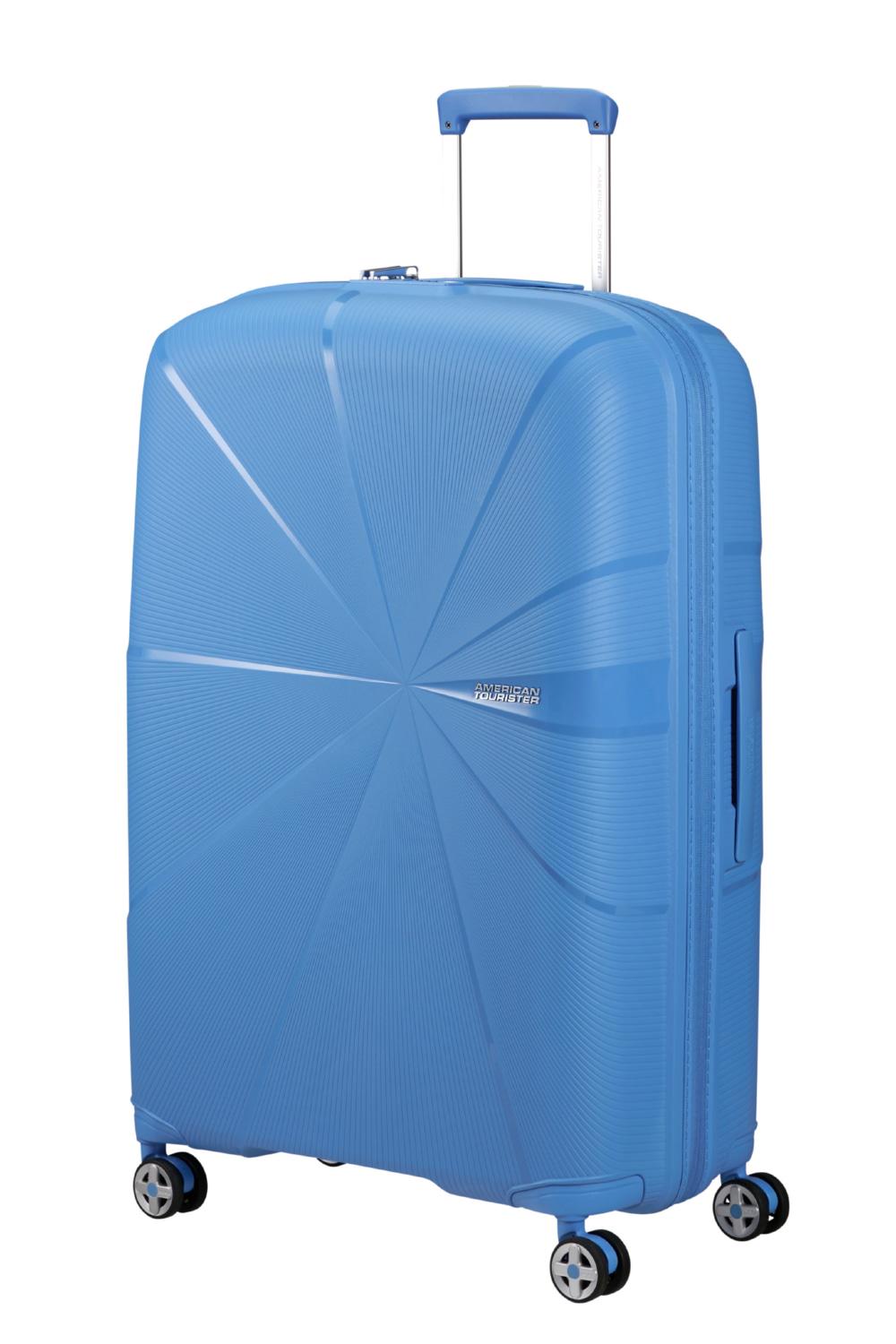 Чемодан American Tourister STARVIBE 77х51х30/33 см Голубой (MD5*01004) - фото 1