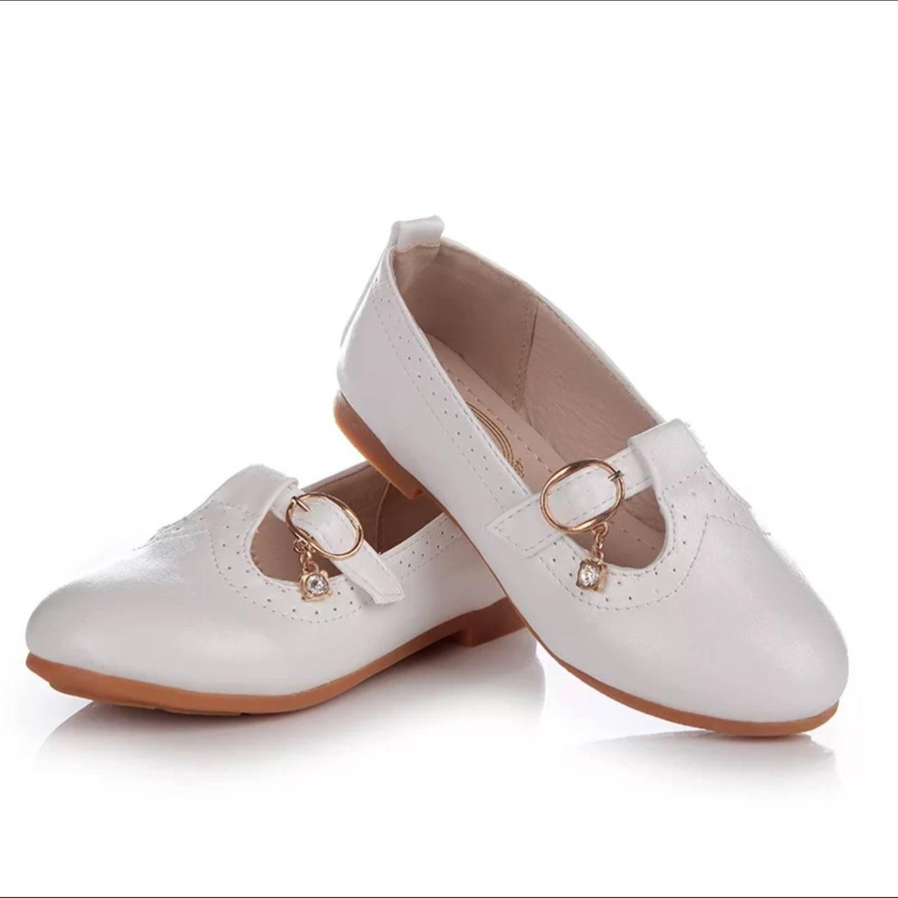 Туфли для девочки р. 35 Белый (1250) - фото 1