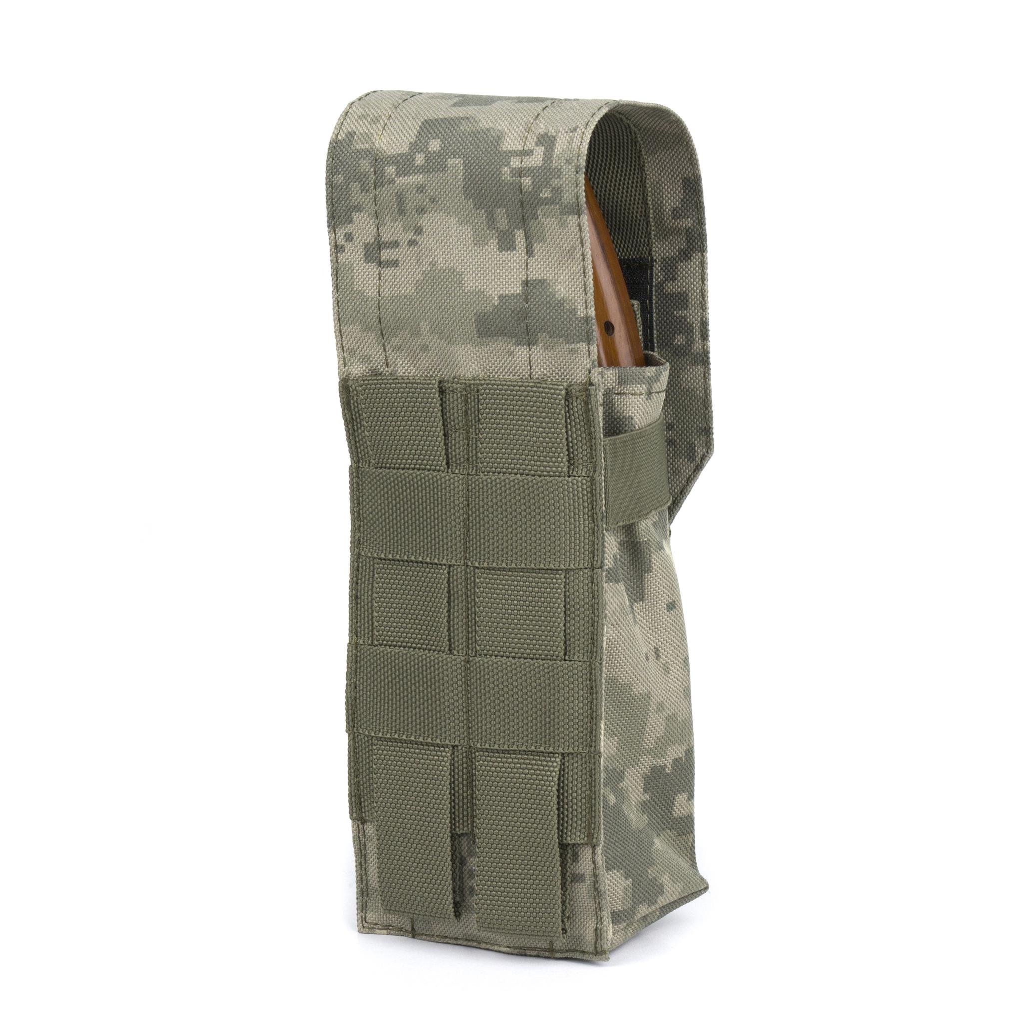 Подсумок для магазинов Dozen AK Pouch 2 Magazines закрытый Pixel Olive - фото 3