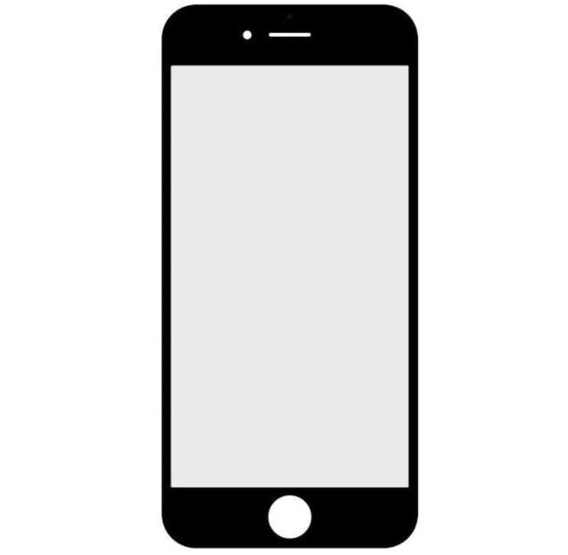 Стекло дисплея для iPhone 6 Black (000018753)