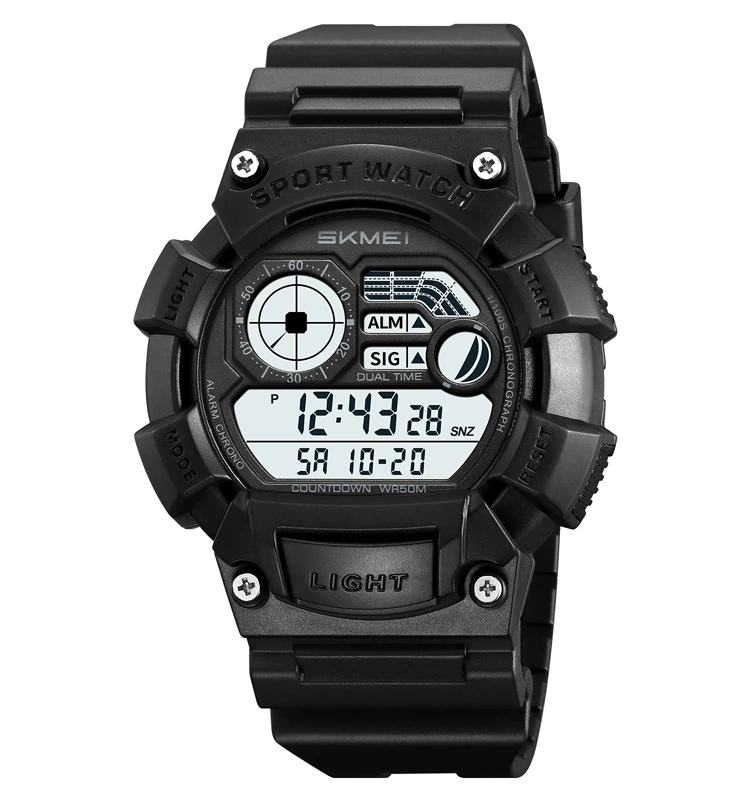 Наручний годинник Skmei 2403BKWT Black/White