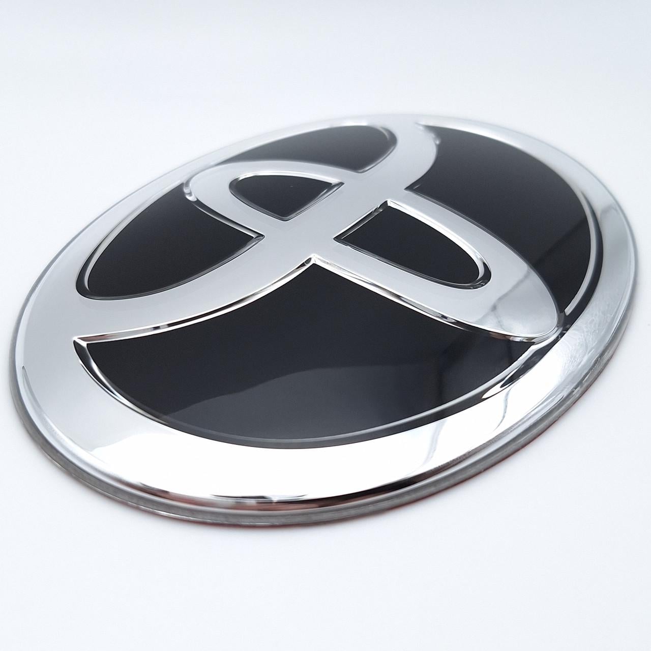 Эмблема Toyota под стеклом 130х89 мм (2458601368)