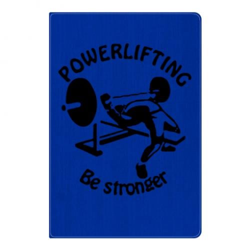 Блокнот А5 Powerlifting be Stronger в линию 112 листов Синий (2634632-5-6328)