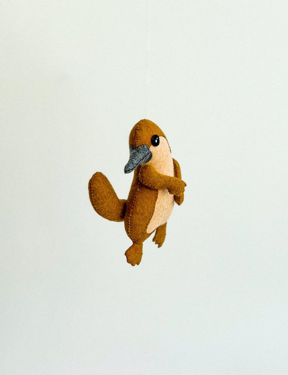 Мягкая игрушка фетровая утконос ручная работа (29472357) - фото 3 Мягкая игрушка фетровая утконос ручная работа (29472357) - фото 3