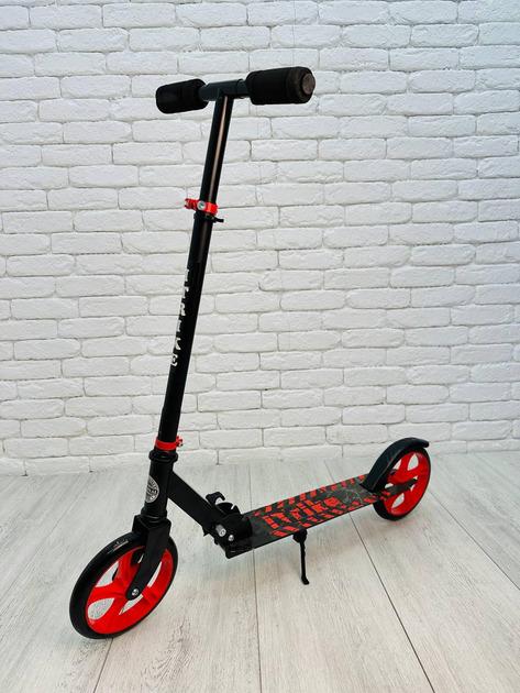 Самокат 2-х колесный с ножкой Красный (SR 2-010-4-1)